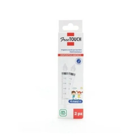 Irrigatore nasale free touch 2 pezzi