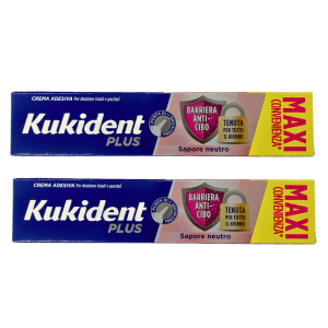 Kukident bipacco barriera anti cibo neutro 57 g Kukident bipacco barriera anti cibo neutro 57 g