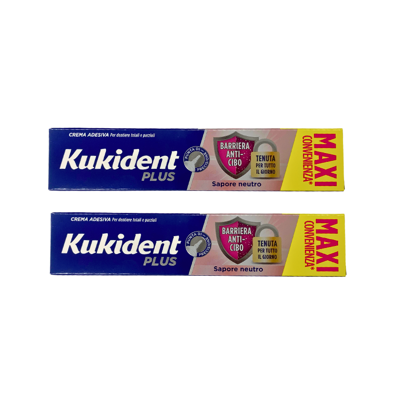 Kukident bipacco barriera anti cibo neutro 57 g Kukident bipacco barriera anti cibo neutro 57 g
