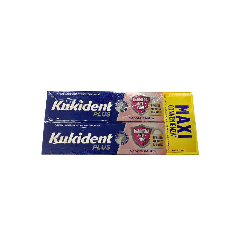 Kukident bipacco barriera anti cibo neutro 57 g Kukident bipacco barriera anti cibo neutro 57 g