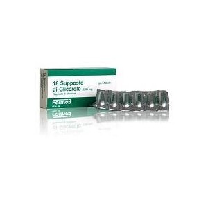 Glicerolo pharma trenta (fadem) ad 18 supp 2.250 mg