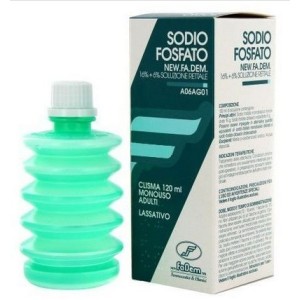 Sodio fosfato (new.fa.dem.) 1 clisma 120 ml soluz rett