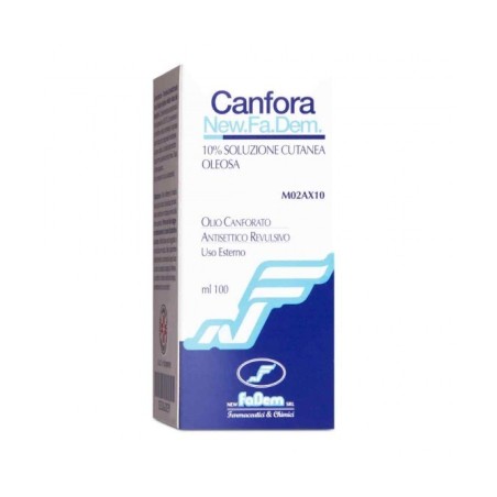 Canfora (new.fa.dem.) soluz ial 100 ml 10% Canfora (new.fa.dem.) soluz ial 100 ml 10%