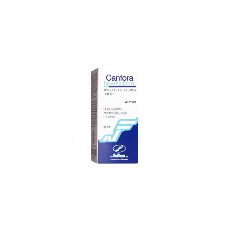 Canfora (new.fa.dem.) sol oleosa 100 ml 10%