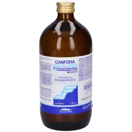 Canfora (new.fa.dem.) sol oleosa 1.000 ml 10% Canfora (new.fa.dem.) sol oleosa 1.000 ml 10%