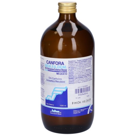 Canfora (new.fa.dem.) sol oleosa 1.000 ml 10% Canfora (new.fa.dem.) sol oleosa 1.000 ml 10%