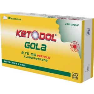 Ketodol gola 16 pastiglie 8,75 mg limone miele