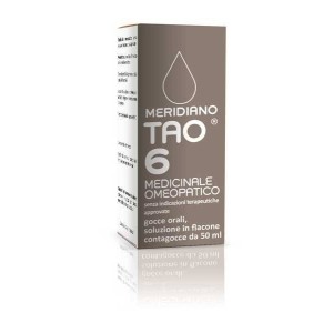 Meridiano tao 6 gocce orali 50 ml flacone contagocce