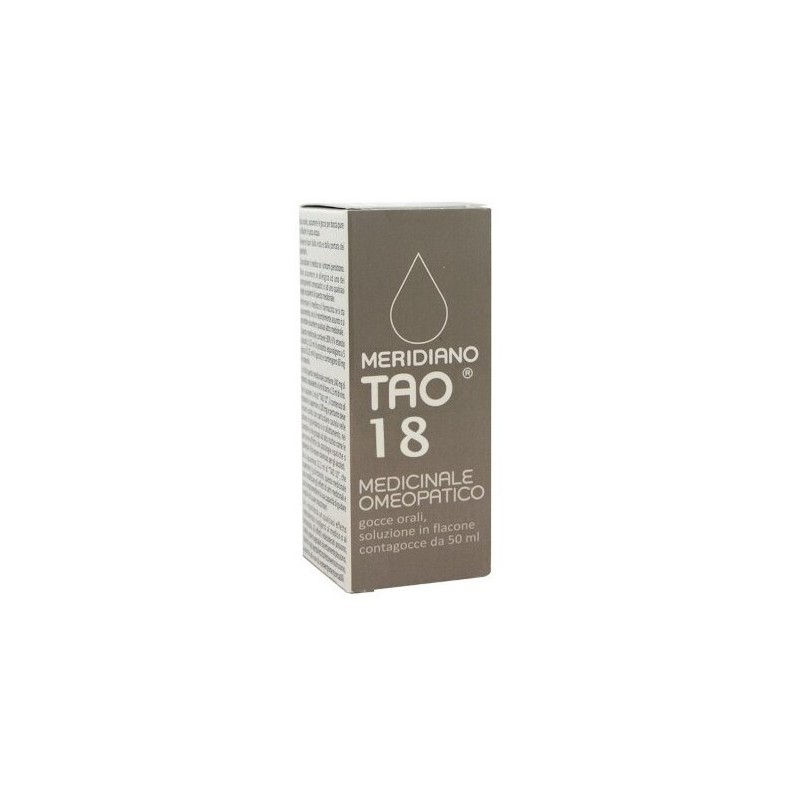 Meridiano tao 18 gocce orali 50 ml flacone contagocce