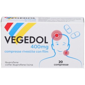 Vegedol 20 compresse riv 400 mg