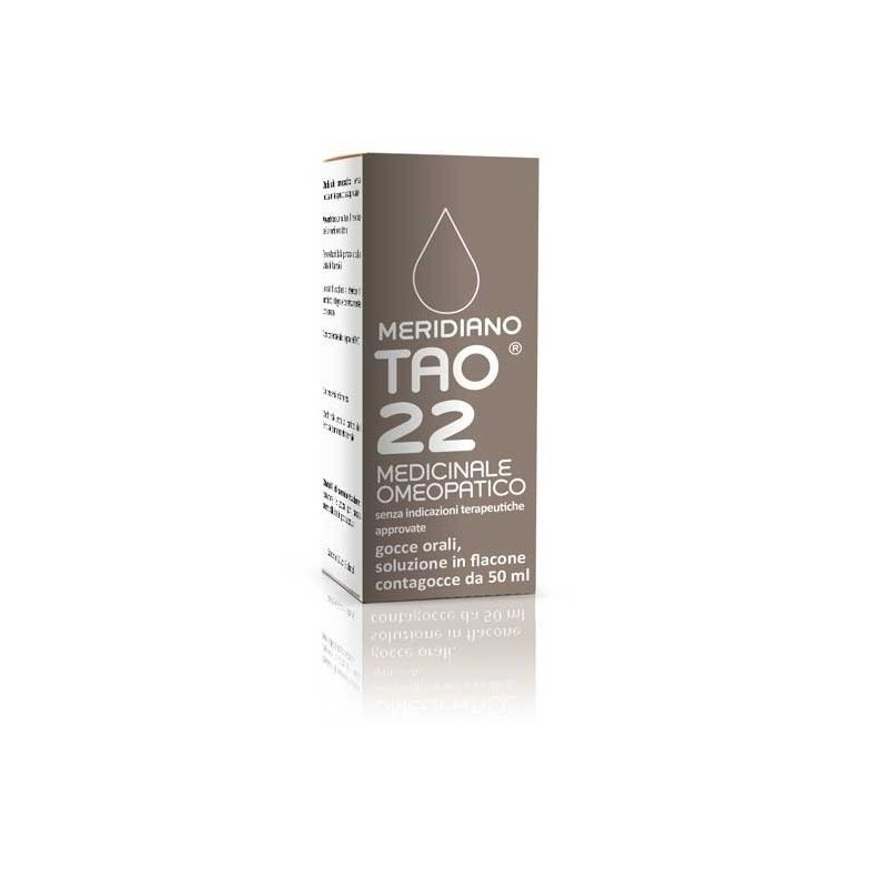 Meridiano tao 22 gocce orali 50 ml flacone contagocce