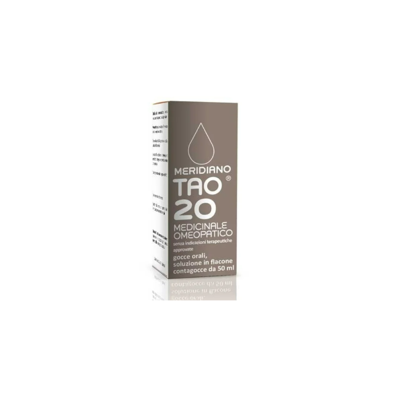Meridiano tao 20 gocce orali 50 ml flacone contagocce