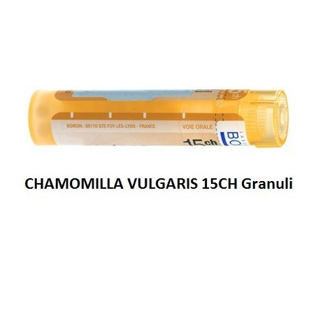 Chamomilla vulgaris (boiron) 15 ch granuli 1 contenitore multidose 4 g (80 granuli)