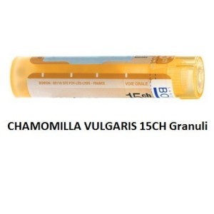 Chamomilla vulgaris (boiron) 15 ch granuli 1 contenitore multidose 4 g (80 granuli)