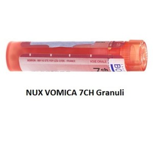 Nux vomica (boiron) 80 granuli 7 ch contenitore multidose Nux vomica (boiron) 80 granuli 7 ch contenitore multidose