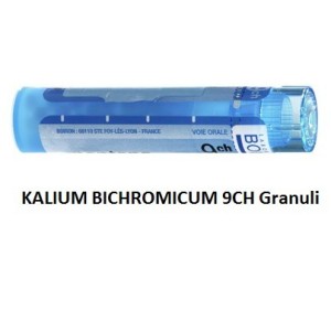 Kalium bichromicum (boiron) 80 granuli 9 ch contenitore multidose Kalium bichromicum (boiron) 80 granuli 9 ch contenitore multidose