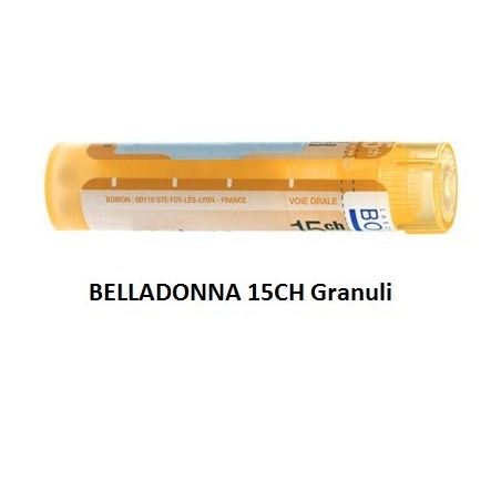 Belladonna (boiron) 80 granuli 15 ch contenitore multidose Belladonna (boiron) 80 granuli 15 ch contenitore multidose