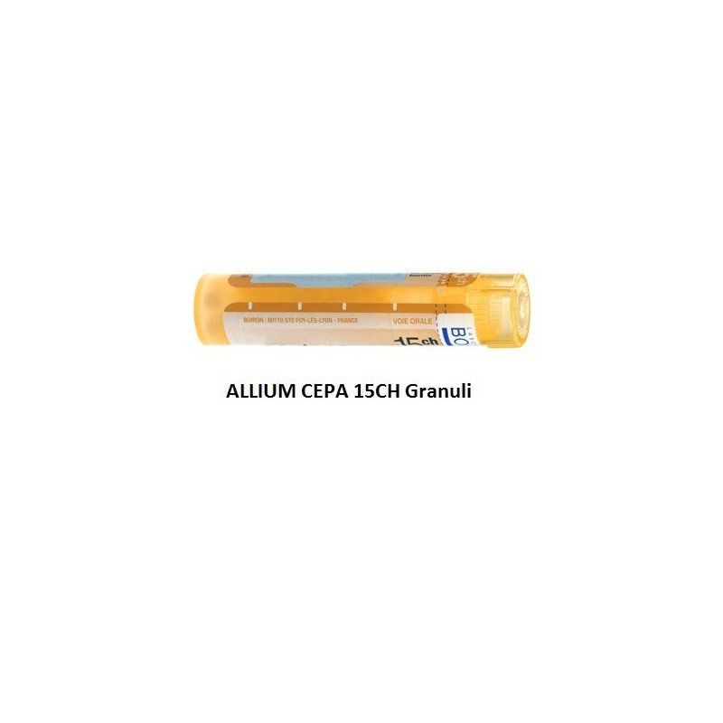 Allium cepa (boiron) 80 granuli 15 ch contenitore multidose Allium cepa (boiron) 80 granuli 15 ch contenitore multidose