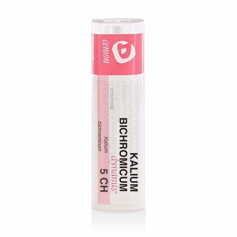 Kalium bichromicum dynamis 140 granuli 5 ch contenitore multidose Kalium bichromicum dynamis 140 granuli 5 ch contenitore multidose